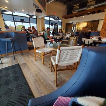 Grounds And Gold - Lots of seating in the main area. - Coffee & Tea Near Me - Arlington, Texas