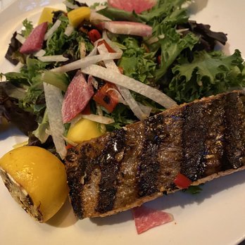 Seasons 52 - Sesame Grilled Salmon salad - New American Near Me - Sunrise, Florida