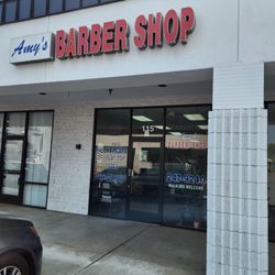 Amy's Barber Shop - Front