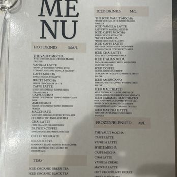 The Vault CB - Updated menu - Coffee & Tea Near Me - Carolina Beach, North Carolina The Vault CB - Updated menu - Coffee & Tea Near Me - Carolina Beach, North Carolina