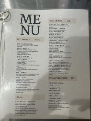 Menu photo 2 The Vault CB Carolina Beach, NC Menu photo 2 The Vault CB Carolina Beach, NC