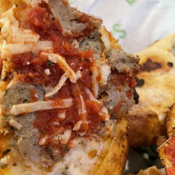 DoubleDave's Pizzaworks - Meatball Sandwich w/Chips - Pizza Near Me - Austin, Texas