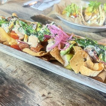 The Fish and The Hog - Ahi Poke nachos - Barbeque Near Me - Kamuela, Hawaii The Fish and The Hog - Ahi Poke nachos - Barbeque Near Me - Kamuela, Hawaii