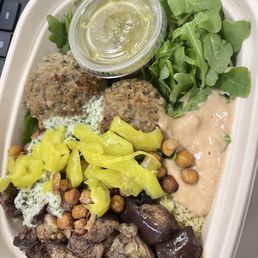 Turkey Meatballs  Bowl
