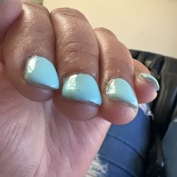 Top Nails - Acrylics over my nails