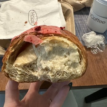 Holos Coffee - Just to show how they do not skimp on the filling - Coffee & Tea Near Me - Artesia, California Holos Coffee - Just to show how they do not skimp on the filling - Coffee & Tea Near Me - Artesia, California