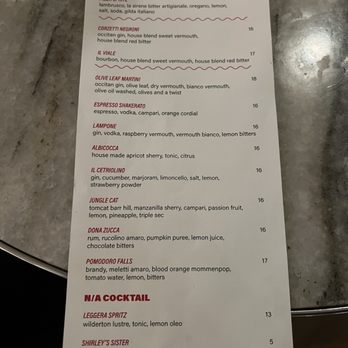 Corzetti - Cocktail menu 12/29/24 - Wine Bars Near Me - San Francisco, California Corzetti - Cocktail menu 12/29/24 - Wine Bars Near Me - San Francisco, California