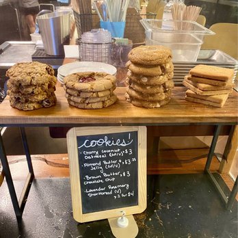 First Draft Book Bar - Selection of cookies including vegan options - Bookstores Near Me - Phoenix, Arizona
