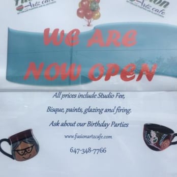 Fusion Artz Cafe - Art Classes Near Me - North York, Ontario