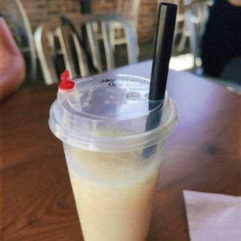 Pandan Thai Street Eats - Lavender tea with oat milk and boba - Thai Near Me - Burleson, Texas