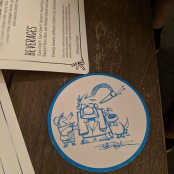 Lamplight Lounge - Really cute coaster! - New American Near Me - Anaheim, California