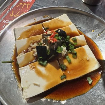 Chubby Skewers | Chicago - Black Century Egg Tofu (yum) - Barbeque Near Me - Chicago, Illinois