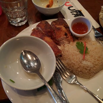 Kinn Thai - Crispy chicken with ginger rice - Thai Near Me - Castle Hill, NSW Kinn Thai - Crispy chicken with ginger rice - Thai Near Me - Castle Hill, NSW