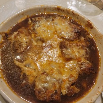 Bazille at Nordstrom - French onion soup - New American Near Me - Coral Gables, Florida
