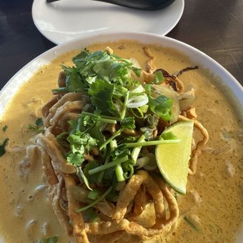 Thailicious - Khao soi with soft tofu - Thai Near Me - Artesia, California Thailicious - Khao soi with soft tofu - Thai Near Me - Artesia, California