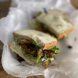 The Tomato Place - Fried Green Tomato BLT Sandwich