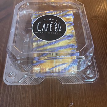Cafe 86 - Ube pop tart - Desserts Near Me - San Diego, California