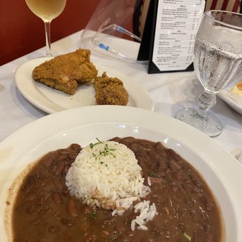Dooky Chase's Restaurant - Red beans and rice and 2pc fried chicken - Cajun/Creole Near Me - New Orleans, Louisiana Dooky Chase's Restaurant - Red beans and rice and 2pc fried chicken - Cajun/Creole Near Me - New Orleans, Louisiana