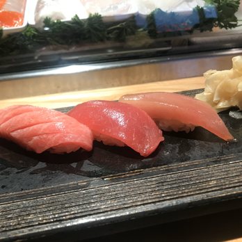 Sushi Kashiba - Albacore tuna, Blue fin tuna and Otoro tuna - Japanese Near Me - Seattle, Washington