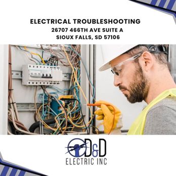 D & D Electric - electrical troubleshooting - Electricians Near Me - Sioux Falls, South Dakota