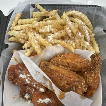 77 flavors - Hot with ranch powder and spicy garlic Parmesan - Cheesesteaks Near Me - Austell, Georgia 77 flavors - Hot with ranch powder and spicy garlic Parmesan - Cheesesteaks Near Me - Austell, Georgia