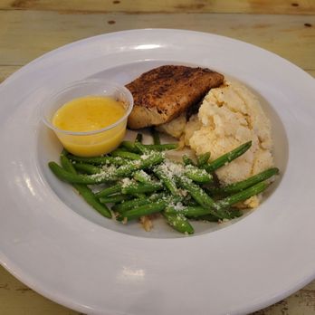 The Blind Pelican - Cajun Grilled Mahi-Mahi - Seafood Near Me - Holly Springs, North Carolina The Blind Pelican - Cajun Grilled Mahi-Mahi - Seafood Near Me - Holly Springs, North Carolina