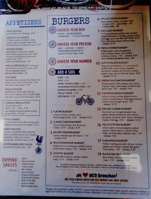 Menu photo 8 Flatire Burgers Edmond, OK