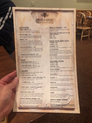 Paradise Pizzeria & Ice Creamery by null