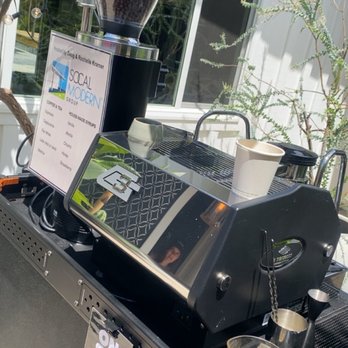 On Set Coffee - The set up! And menu - Caterers Near Me
