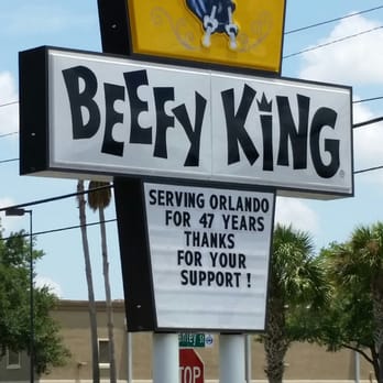 Beefy King - Almost as old as me! - Fast Food Near Me - Orlando, Florida Beefy King - Almost as old as me! - Fast Food Near Me - Orlando, Florida