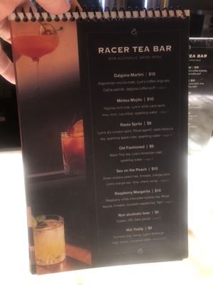 Menu photo 5 Racer Tea Bar Redondo beach, CA