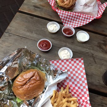 Small Cheval- Old Town - The cheese burgers with bacon and all of the add ones. Also the fries! Check out the garlic aioli and gourmet ketchup. - Burgers Near Me - Chicago, Illinois