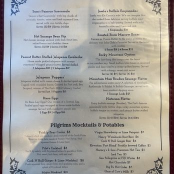The Fort Restaurant - Appetizer Menu (1/2) as of 5/10/25 - Steakhouses Near Me - Morrison, Colorado The Fort Restaurant - Appetizer Menu (1/2) as of 5/10/25 - Steakhouses Near Me - Morrison, Colorado