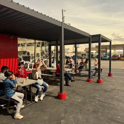 Small Town Scoops - Outdoor seating