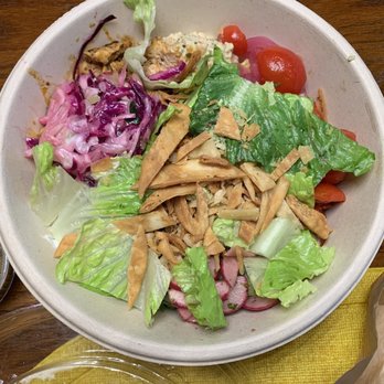 CAVA - Grain bowl with chicken and roasted veggies - Mediterranean Near Me - Charlotte, North Carolina