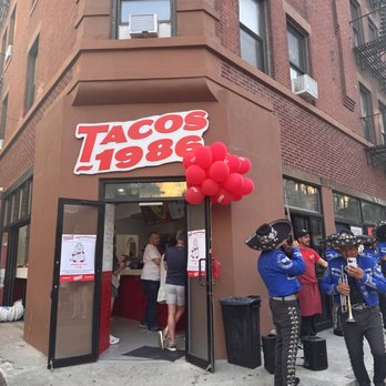 Tacos 1986 West Village - Exterior (Opening Night!) - Tacos Near Me - New York, New York