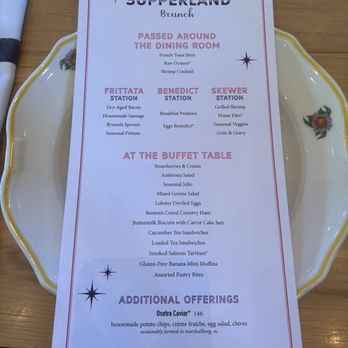 Supperland - Brunch Menu 11/1 - Southern Near Me - Charlotte, North Carolina