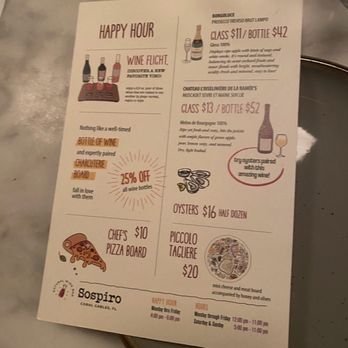 Sospiro - Wine Bars Near Me - Coral Gables, Florida