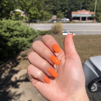 Friends Nail & Spa - orange sns - Nail Salons Near Me - Duluth, Georgia
