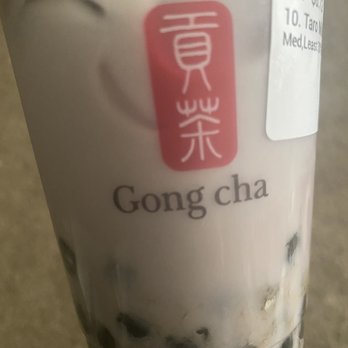 Gong Cha - Taro milk drink - Bubble Tea Near Me - Tampa, Florida