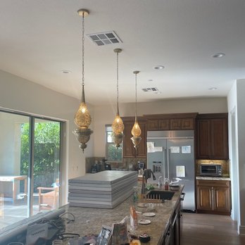 Ready Electric - Pendant Lighting over kitchen island counter city of Irvine - Electricians Near Me Ready Electric - Pendant Lighting over kitchen island counter city of Irvine - Electricians Near Me