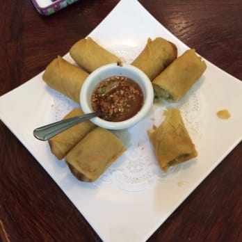 Thai Plate - Egg rolls apps - Thai Near Me - Jackson, Wyoming