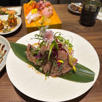 Haruka Sake and Sushi - Aburi A5 Wagyu Beef Tataki (incredibly delicious!) - Sushi Bars Near Me - La Cañada Flintridge, California Haruka Sake and Sushi - Aburi A5 Wagyu Beef Tataki (incredibly delicious!) - Sushi Bars Near Me - La Cañada Flintridge, California