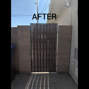 The Gate Man - YEEEEEES! Fits perfect, animals can't fit underneath, it opens very smoothly, great quality - Fences & Gates Near Me The Gate Man - YEEEEEES! Fits perfect, animals can't fit underneath, it opens very smoothly, great quality - Fences & Gates Near Me