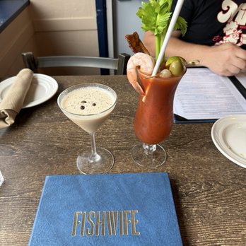Fishwife - Espresso martini Bloody Mary - Seafood Near Me - Pacific Grove, California