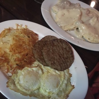 Early Bird Breakfast Pub - Eggs, sausage and biscuits+gravy - Breakfast & Brunch Near Me - Springfield, Missouri Early Bird Breakfast Pub - Eggs, sausage and biscuits+gravy - Breakfast & Brunch Near Me - Springfield, Missouri