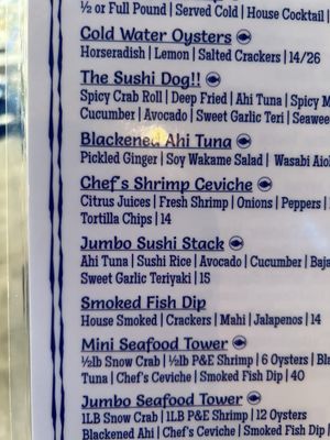 Menu photo 2 Hooked Island Grill Cape Coral, FL