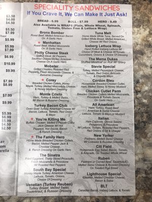 Menu photo 3 35th St Family Deli Lindenhurst, NY Menu photo 3 35th St Family Deli Lindenhurst, NY