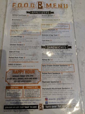 Menu photo 3 R Bar Long Beach, CA Menu photo 3 R Bar Long Beach, CA