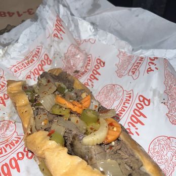 Bobbi’s Italian Beef - Italian Beef w/spicy mix - Hot Dogs Near Me - Brooklyn, New York Bobbi’s Italian Beef - Italian Beef w/spicy mix - Hot Dogs Near Me - Brooklyn, New York